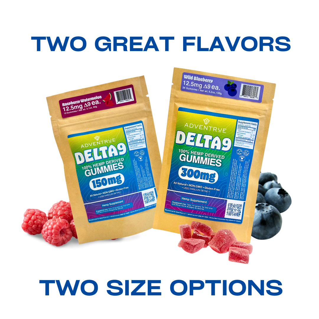 Delta-9 THC 12.5mg Gummies - Wild Blueberry