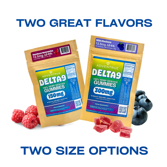 Delta-9 THC 12.5mg Gummies - Raspberry Watermelon