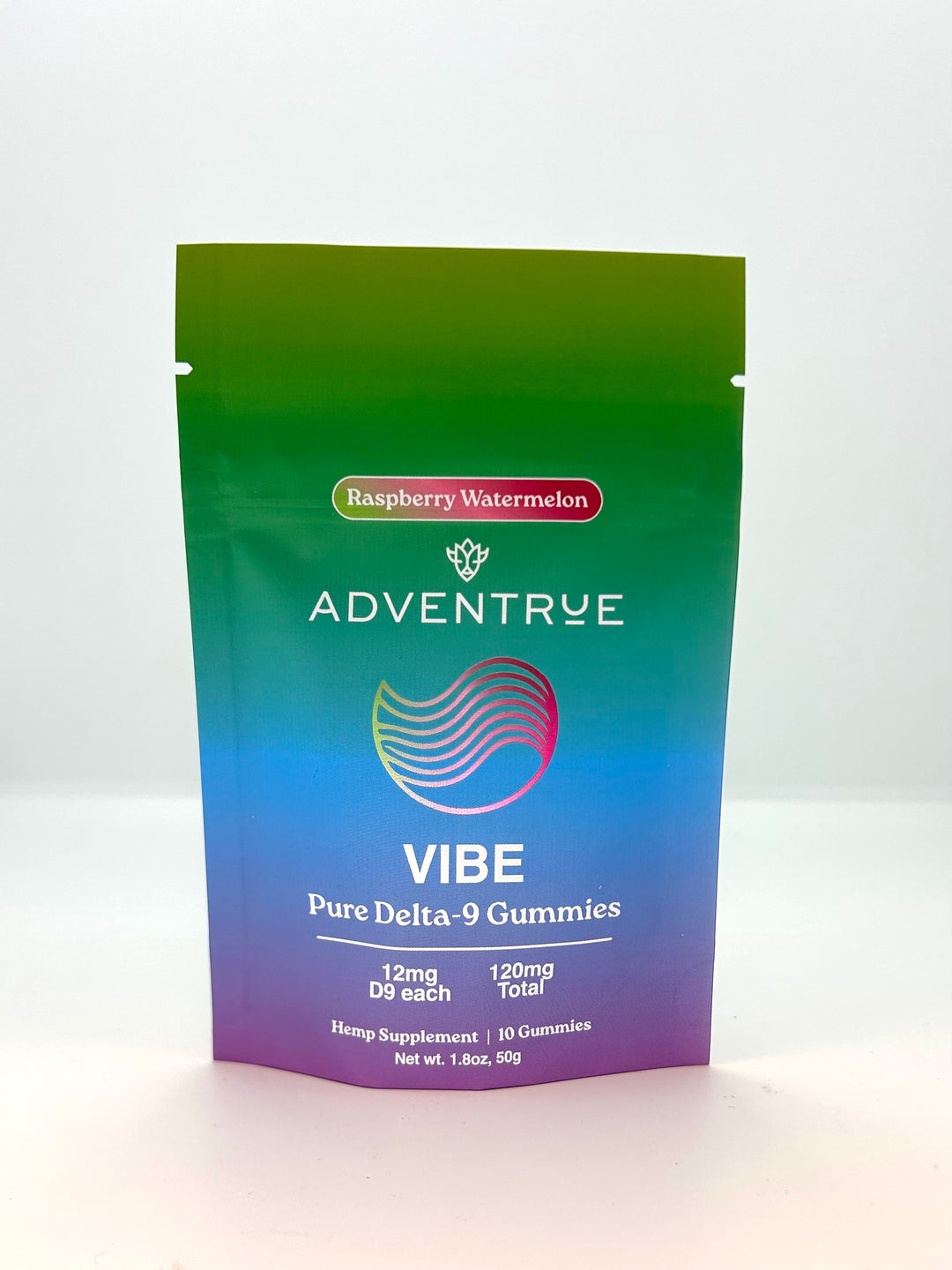 Vibe Delta-9 THC 12mg Gummies - Raspberry Watermelon
