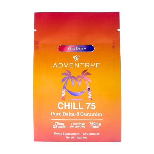 Chill 75 - 75mg Delta-8 Gummies - Very Berry