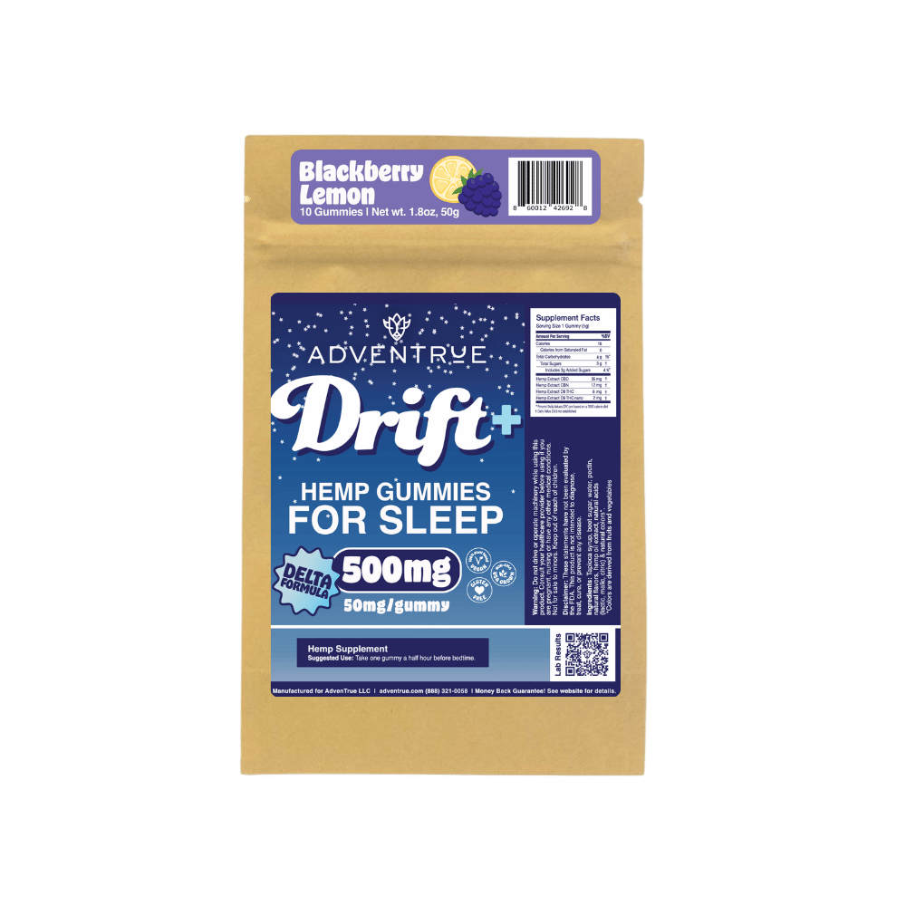 NEW! Drift+ Delta Formula Nighttime Gummies - Blackberry Lemon