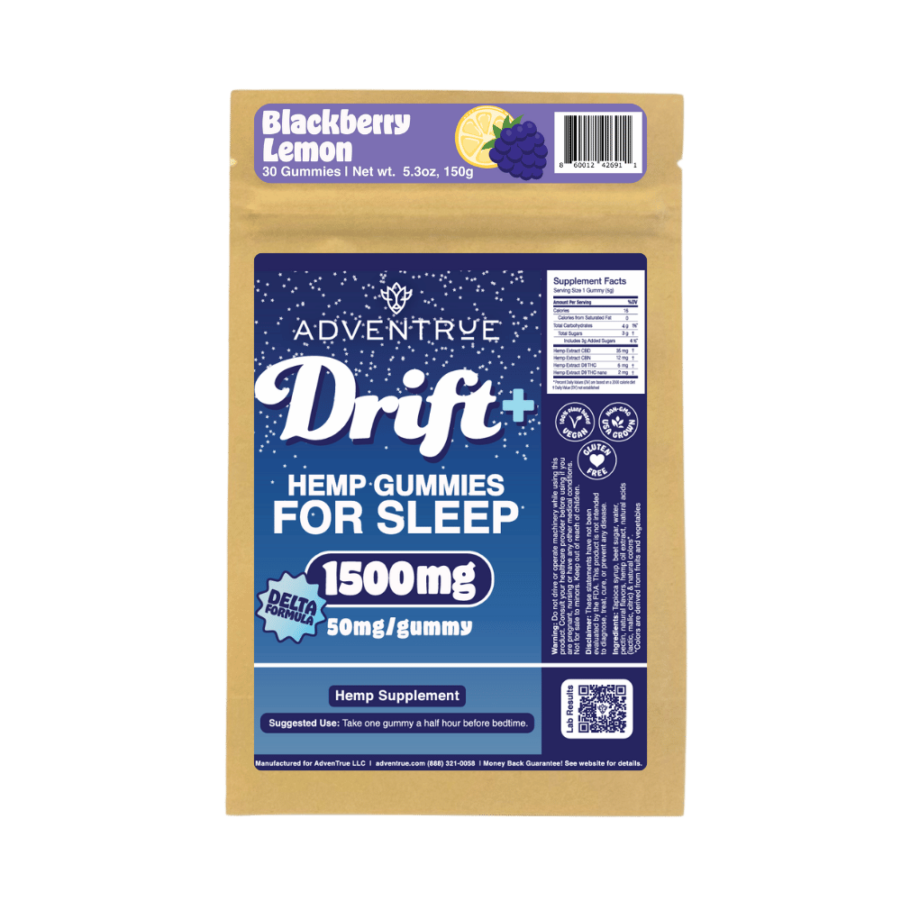 Drift+ Delta Formula Nighttime Gummies - Deep sleep formula!