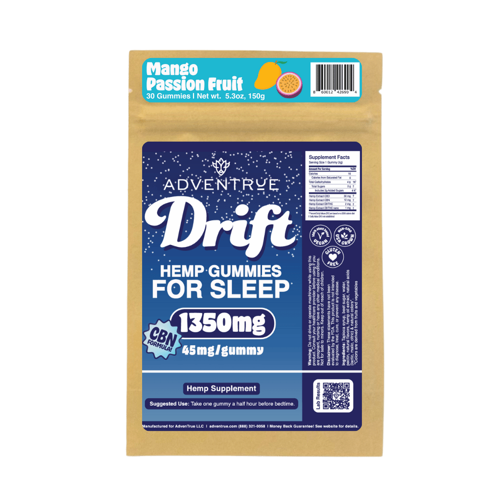 NEW! Drift CBN Formula Nighttime Gummies - Mango Passion Fruit