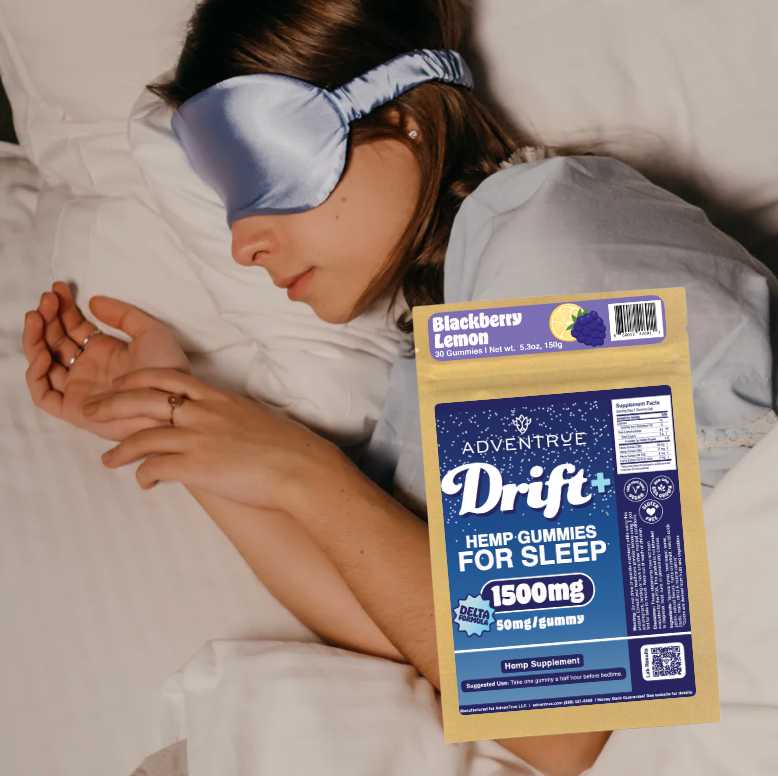 NEW! Drift+ Delta Formula Nighttime Gummies - Blackberry Lemon