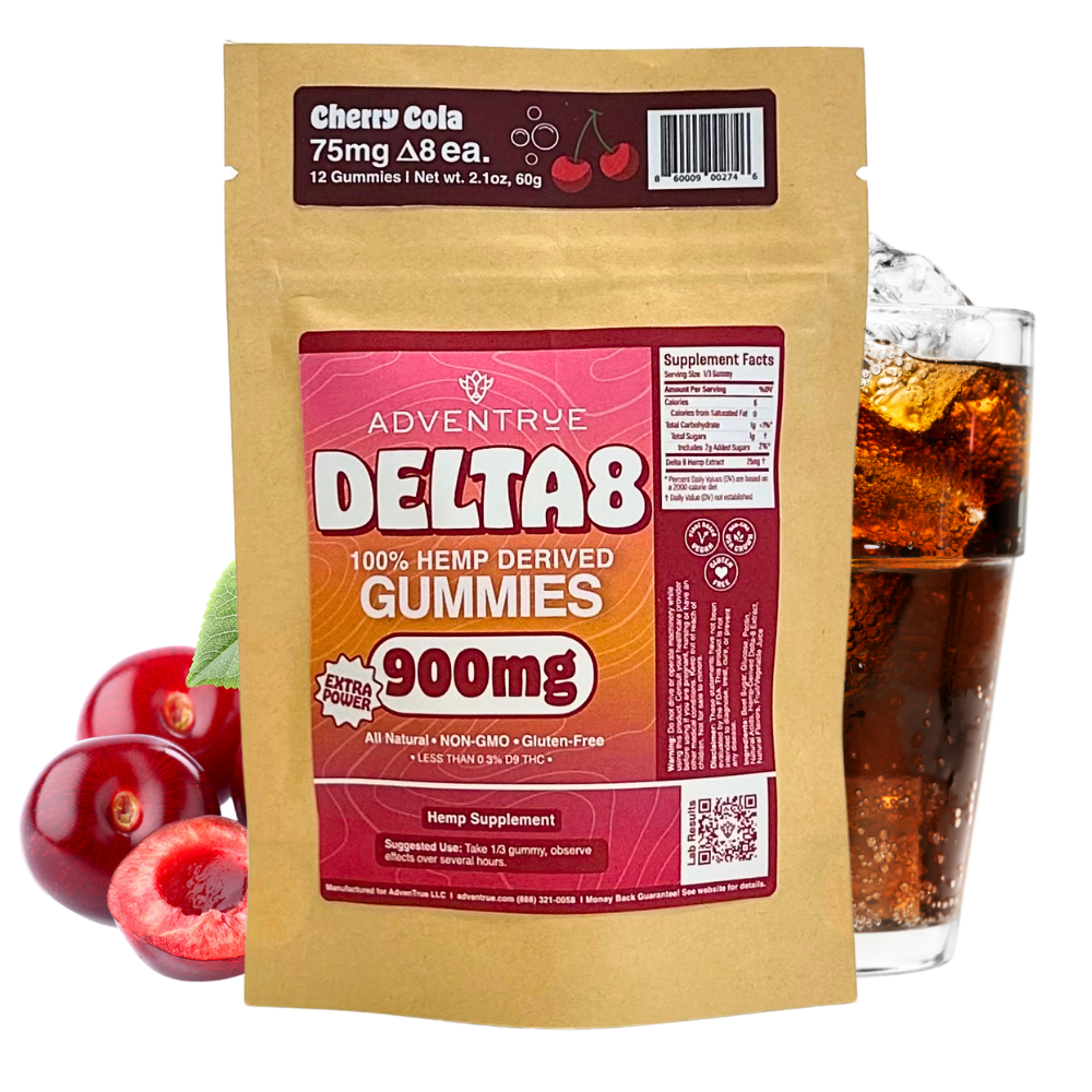 Delta-8 THC+ 75mg Gummies - Cherry Cola