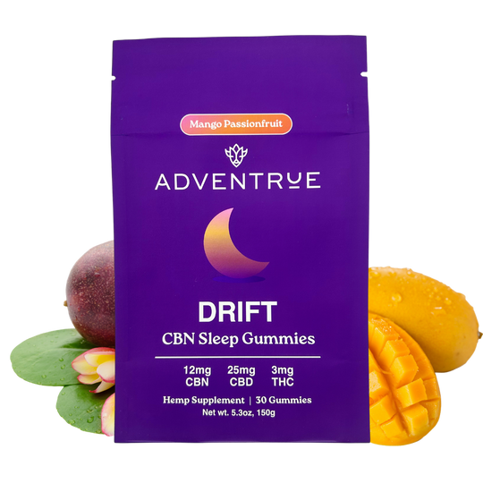 Drift CBN Formula Nighttime Gummies - Mango Passion Fruit