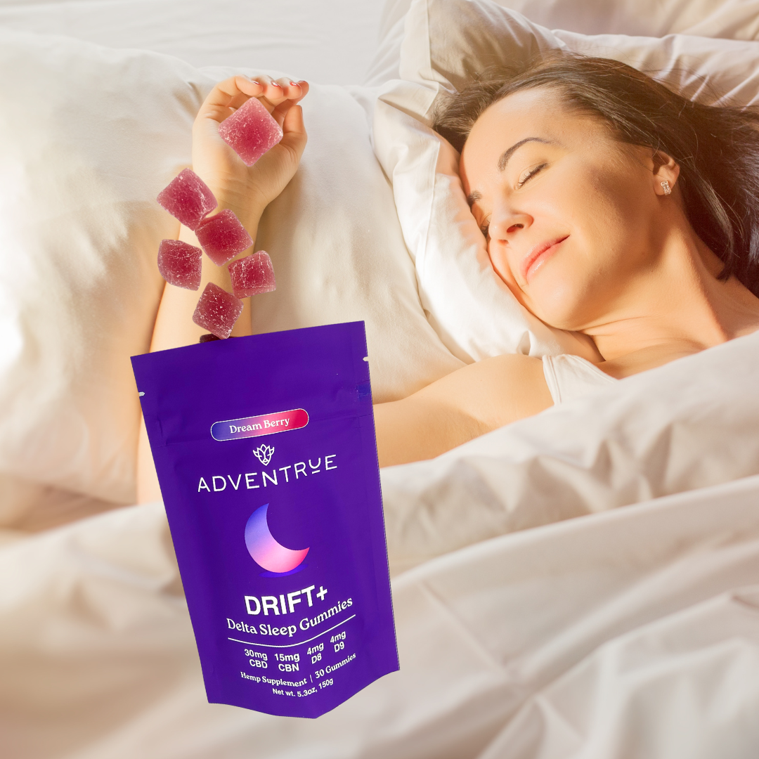 Drift+ Delta Formula Nighttime Gummies - Deep sleep formula! – AdvenTrue