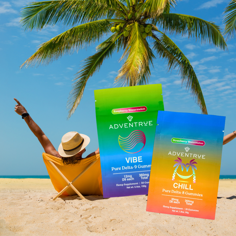 Best of Both - Chill Delta-8 THC & Vibe Delta-9 THC Gummies Bundle, Save 10%!